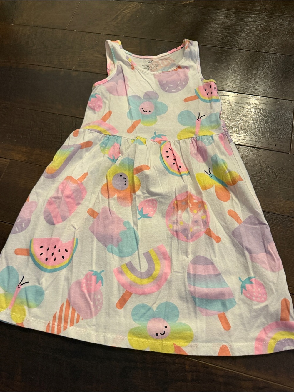H&M Girls' Mixed Print Summer Dresses -like new 16 different dresses size 6x - 7 - Picture 7 of 16